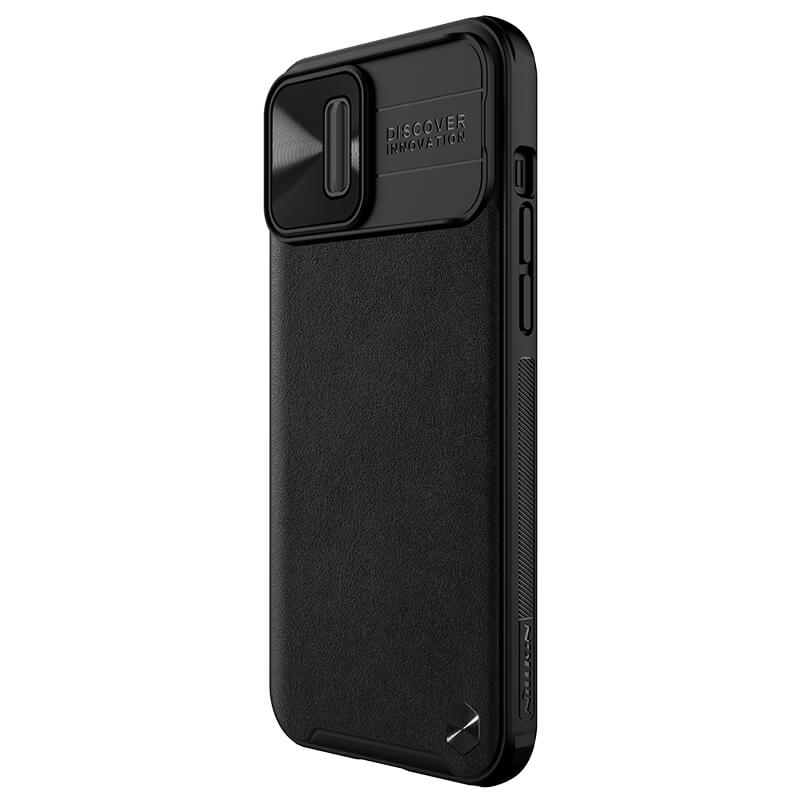 کاور نیلکین مدل CamShield Leather مناسب برای گوشی موبایل اپل IPhone 13 ProMax