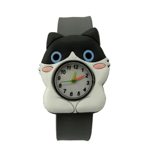 ساعت مچی عقربه ای بچگانه مدل گربه ملوس کد 2