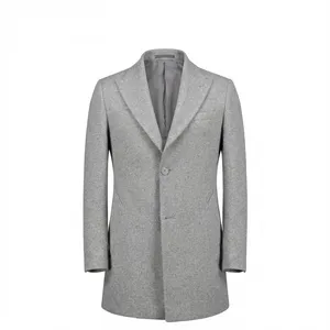 پالتو بلند مردانه مدل پشمی کشمیر 34866