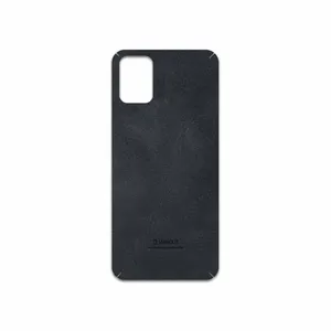 MAHOOT Graphite Buffalo Leather Cover Sticker for Motorola Moto G9 Plus