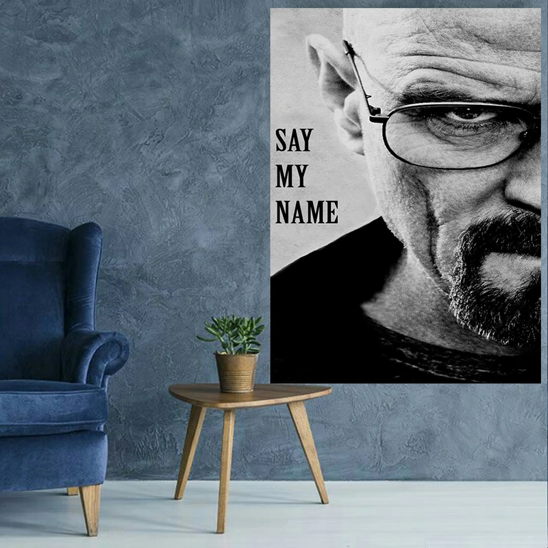 تابلو بوم طرح برکینگ بد مدل Say My Name کد AR2318