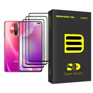 Somastel SD Glass MIX003 Screen Protector For Xiaomi Poco X2 Pack Of 3