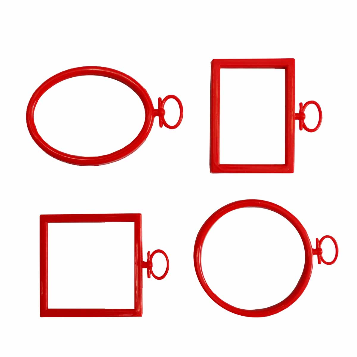 کارگاه گلدوزی مدل اشکال هندسی مجموعه 4 عددی