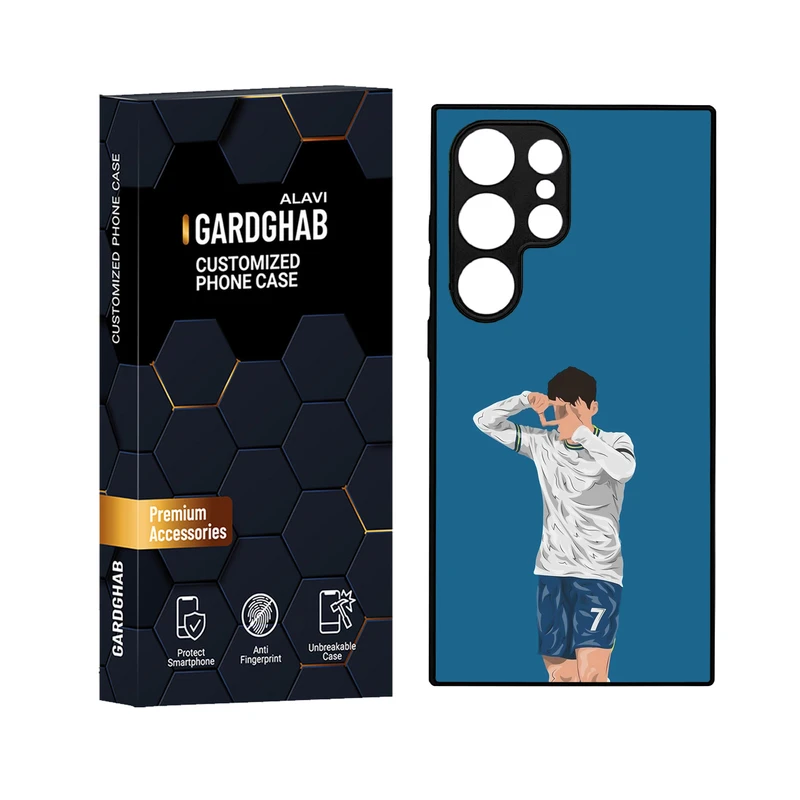 کاور گارد قاب علوی مدل دور ژله ای مناسب برای گوشی موبایل سامسونگ Galaxy S24 Ultra