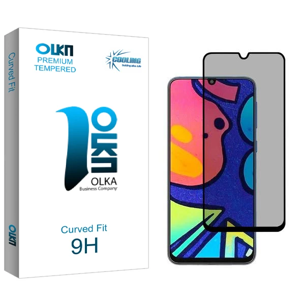 محافظ صفحه نمایش حریم شخصی کولینگ مدل Olka مناسب برای گوشی موبایل سامسونگ Galaxy M21s