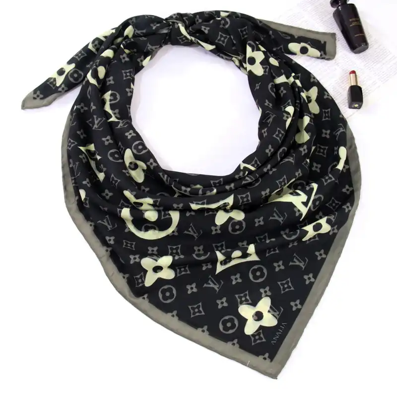 روسری زنانه مدل نخی پاییزه دست دوز قواره 140 کد a-2725