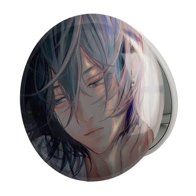 آینه جیبی خندالو طرح هایاکاوا انیمه مرد اره ای Chainsaw Man مدل تاشو کد 17920 