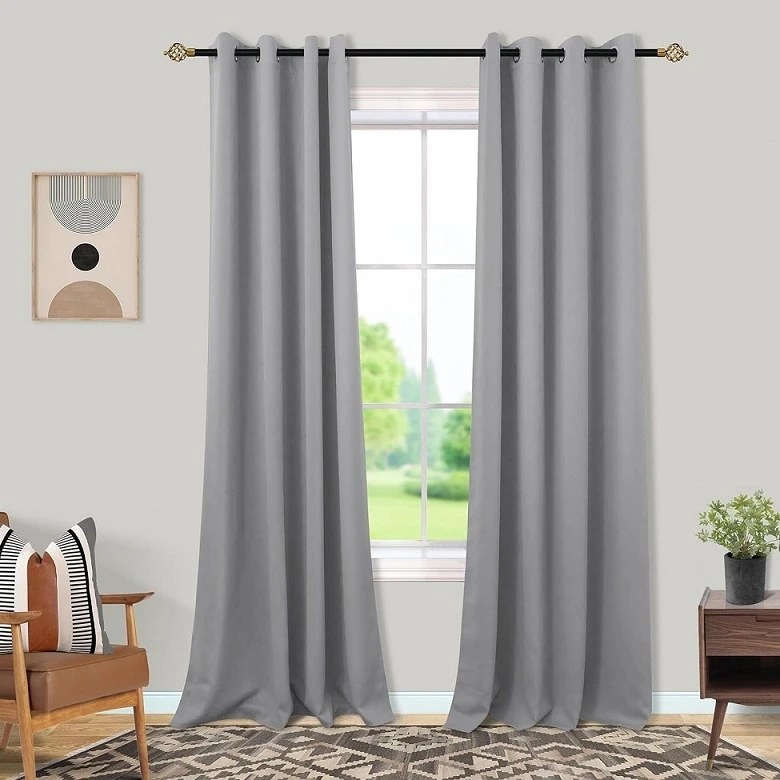 پرده دیزاین کتان مدل پانچ سایز 140×280 سانتی متر
