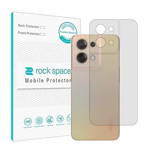 Transparent Rockspace HyGEL model phone back protector suitable for Oppo Reno8 china mobile phone
