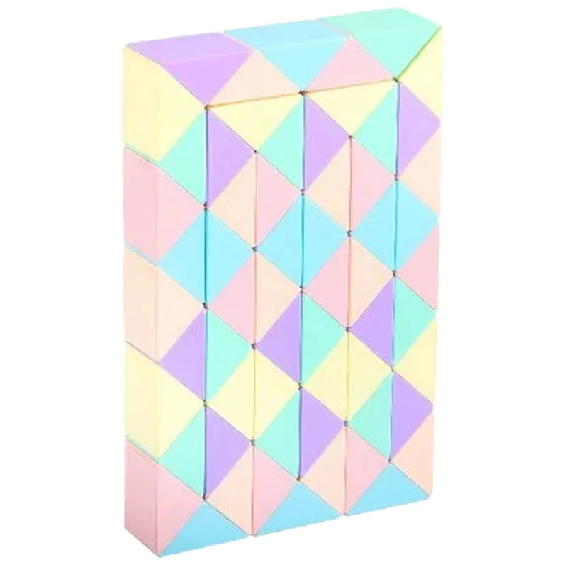 مکعب روبیک مدل ماری 60 مویو ماکارون طرح پاستلی