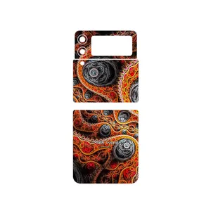MAHOOT Mathematical Geometric Shape 7 Cover Sticker for Samsung Galaxy Z Flip3 5G