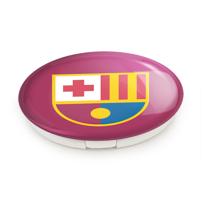 آینه جیبی خندالو طرح باشگاه بارسلونا FC Barcelona مدل تاشو کد 2038 آینه جیبی خندالو طرح باشگاه بارسلونا FC Barcelona مدل تاشو کد 2038