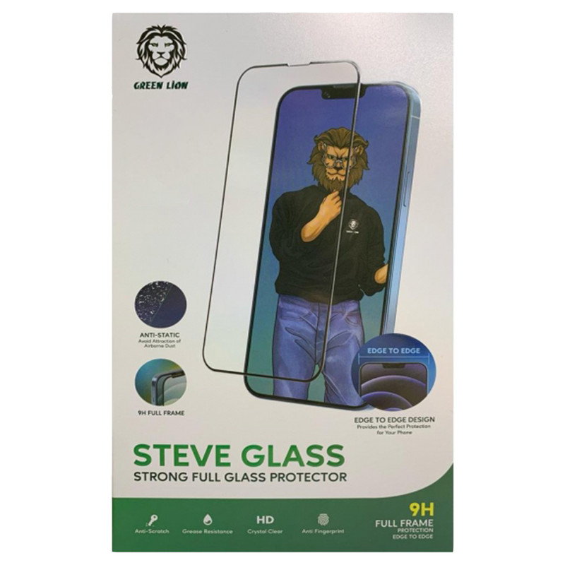 محافظ صفحه نمایش گرین لاین مدل Steve مناسب برای گوشی موبایل اپل iPhone 13 / 13 Pro