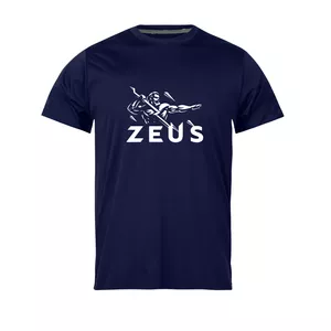 تی شرت آستین کوتاه مردانه مدل zeus_NC1_0276_رنگ سرمه ای