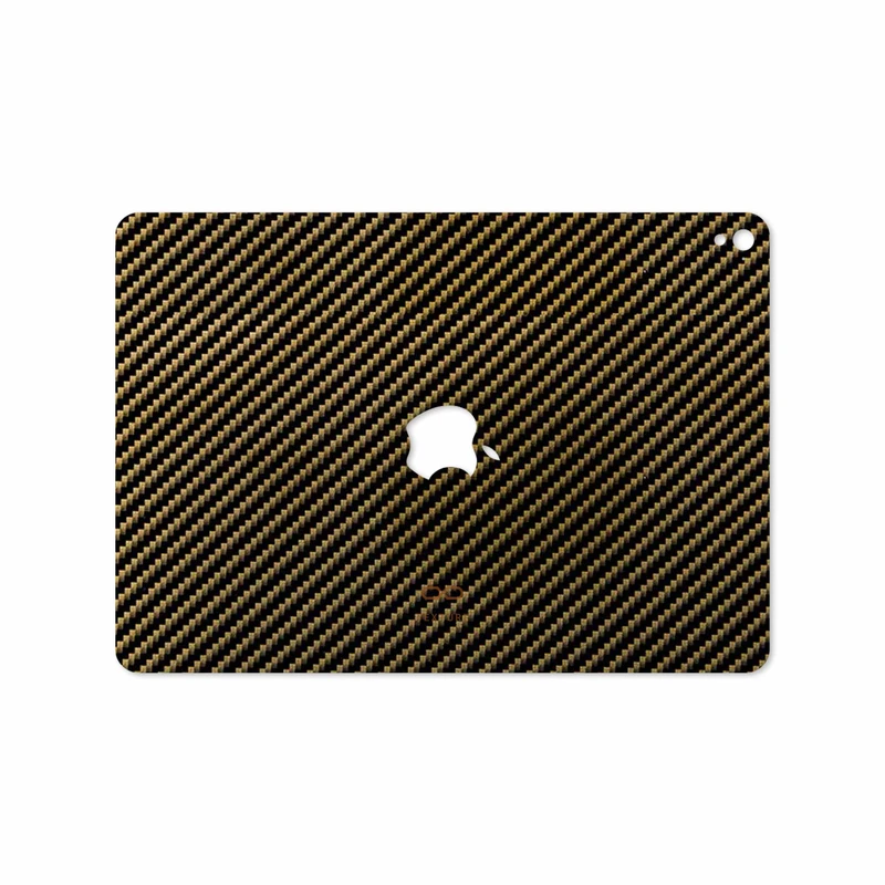 برچسب پوششی ماهوت مدل Glossy-Brown-Fiber مناسب برای تبلت اپل iPad Pro 9.7 2016 A1675