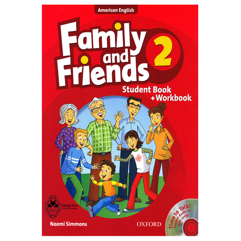 کتاب Family And Friends 2 اثر Naomi Simmons انتشارات اشتیاق نور