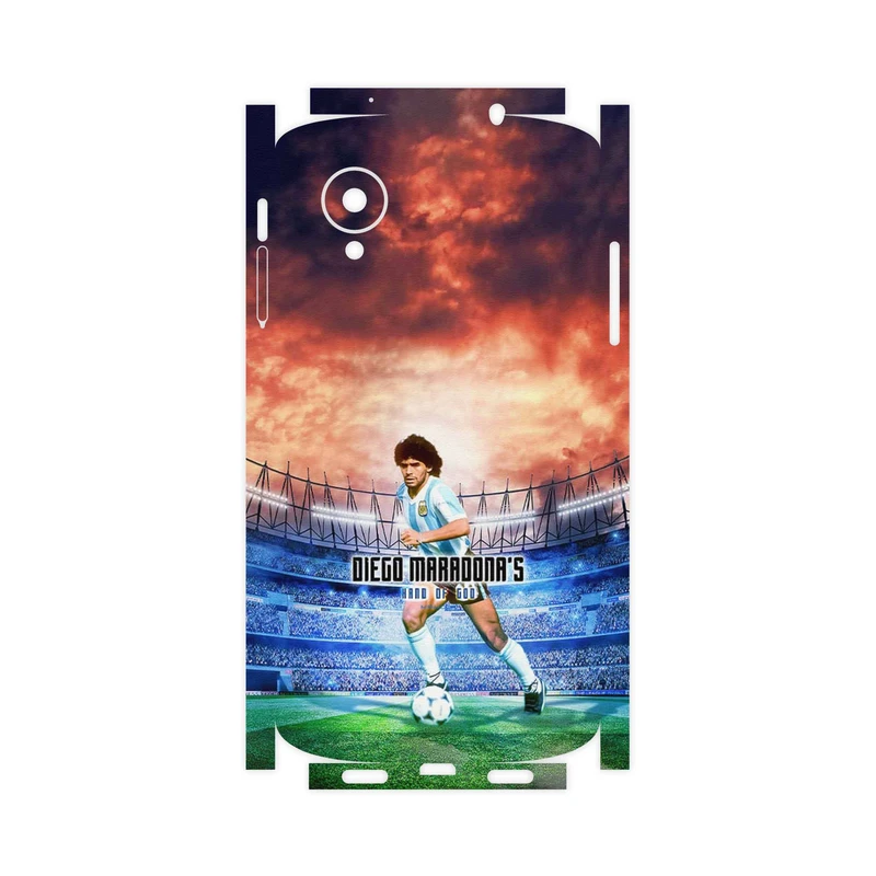 برچسب پوششی ماهوت مدل Diego Maradona-FullSkin مناسب برای گوشی موبایل گوگل Nexus 5