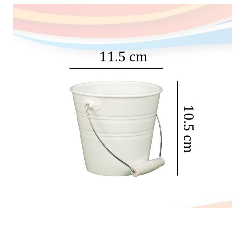 گلدان مدل پلاستیکی سطلی کد 12