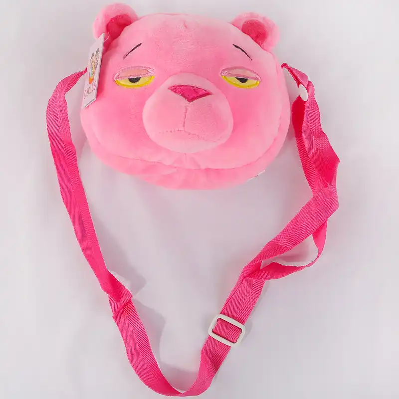 کوله پشتی کودک مدل پلنگ صورتی