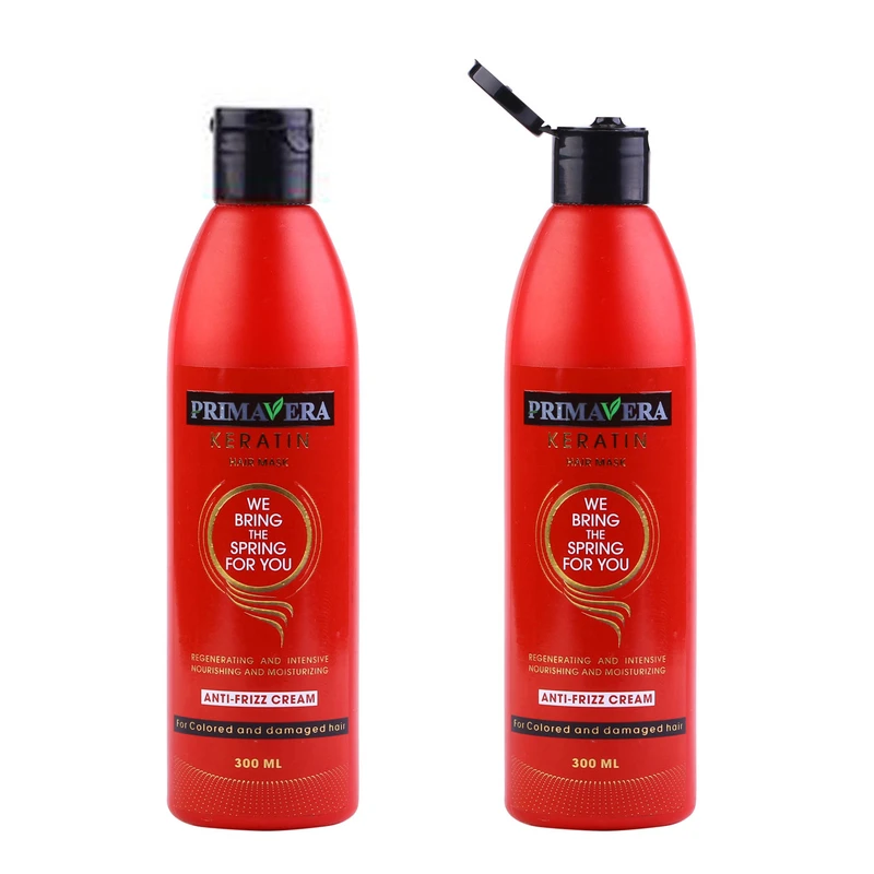 ماسک مو پریماورا مدل Keratin حجم 300 میلی لیتر مجموعه 2 عددی