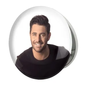 آینه جیبی خندالو طرح محمدرضا گلزار مدل تاشو کد 10448 