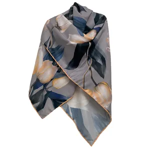 روسری زنانه مدل نخی کجراه پاییزه دست دوز کد 1791