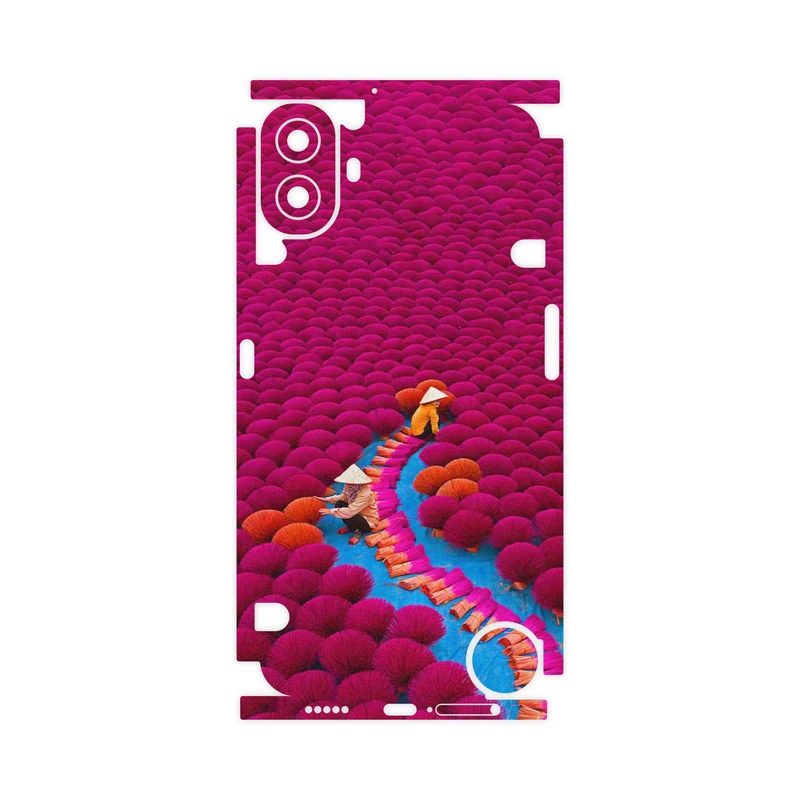 برچسب پوششی ماهوت مدل Vietnam Incense Wood Farms-FullSkin مناسب برای گوشی موبایل ناتینگ CMF Phone 1