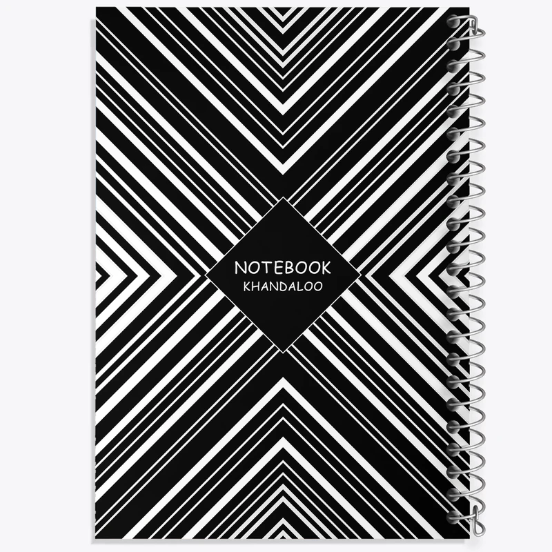 دفتر ژورنال نویسی 50 برگ خندالو مدل نقطه ای طرح مدرن کد N877