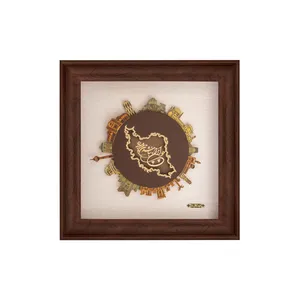 تابلو طلاکوب زرسام طرح ایران کد 10005633