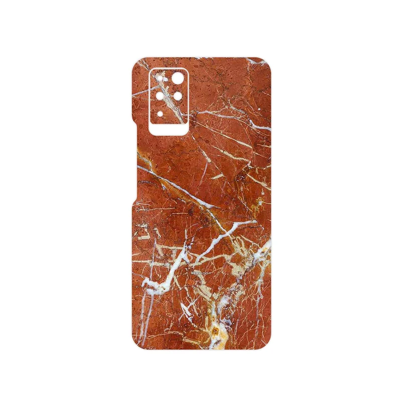 برچسب پوششی ماهوت مدل Red Marble مناسب برای گوشی موبایل اینفینیکس Note 10