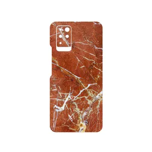 MAHOOT Red Marble Cover Sticker for Infinix Note 10