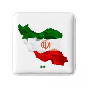 مگنت خندالو مدل پرچم ایران کد 23933