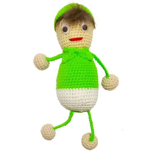 عروسک بافتنی مدل شادی