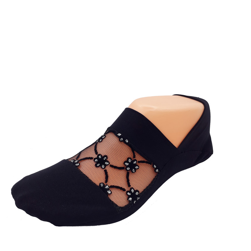 جوراب زنانه مدل گل کد mg130