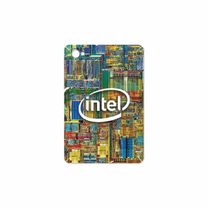 MAHOOT Intel Brand Cover Sticker for Samsung Galaxy Tab 7.7 2011 P6800