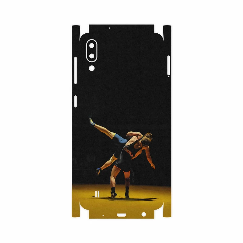 برچسب پوششی ماهوت مدل Wrestling-FullSkin مناسب برای گوشی موبایل سامسونگ Galaxy M10