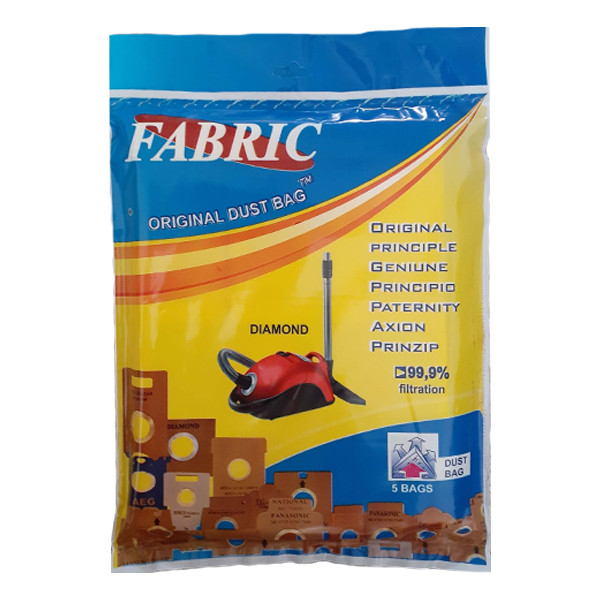 کیسه جاروبرقی کد 06 مناسب برای جاروبرقی دیاموند بسته 5 عددی کیسه جاروبرقی کد 06 مناسب برای جاروبرقی دیاموند بسته 5 عددی