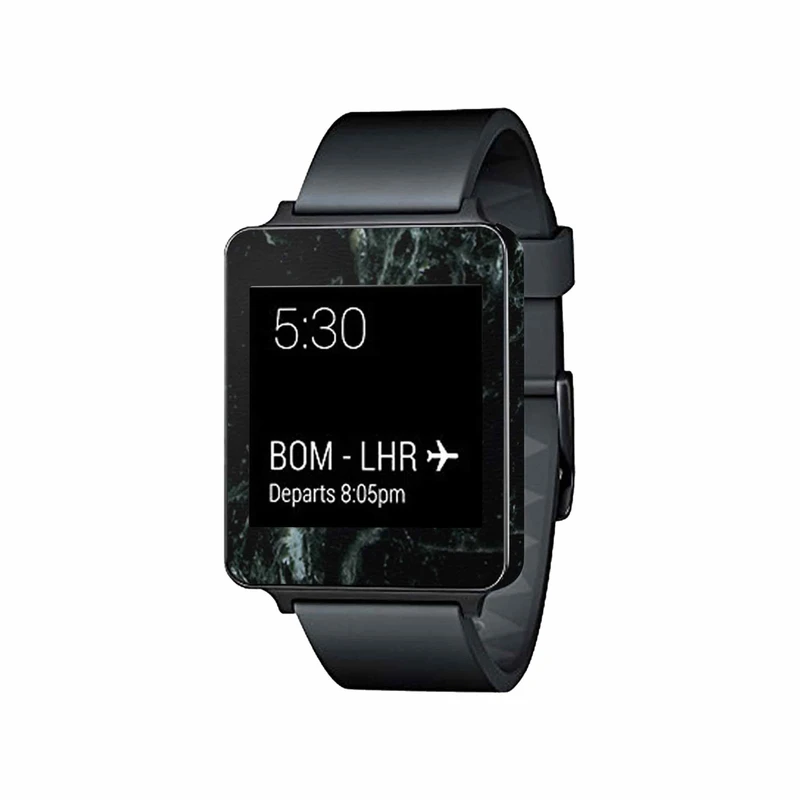  برچسب ماهوت طرح Graphite-Green-Marble مناسب برای ساعت هوشمند ال جی G Watch