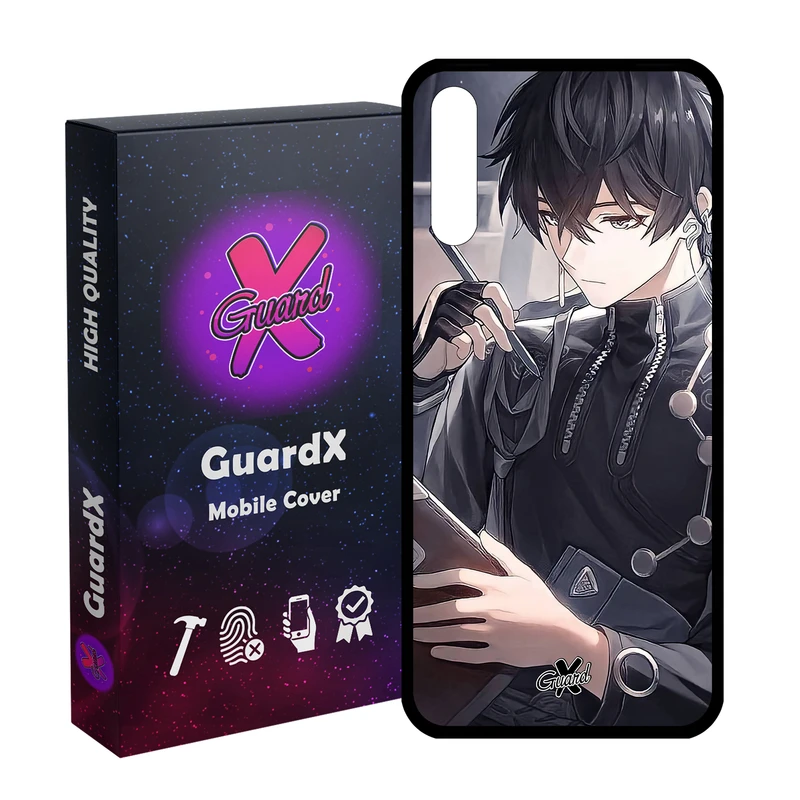 کاور گارد ایکس طرح انیمه مدل Glass10510 مناسب برای گوشی موبایل سامسونگ Galaxy A30s/A50/A50s