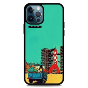 AKAM AMC-WA12PROMAX-TINTIN-17 Cover For Apple iPhone 12 Pro Max