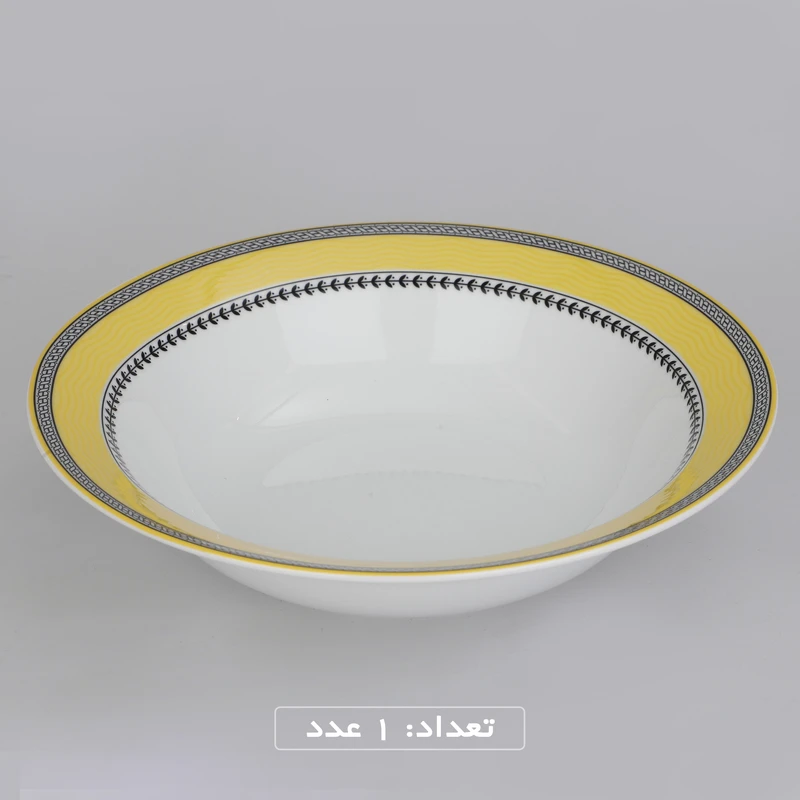 عکس شماره 25 : سرویس چینی 102 پارچه غذا خوری چینی زرین ایران سری ایتالیا اف مدل ویلیج درجه یک