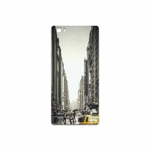 MAHOOT New York City Cover Sticker for Huawei P8 Lite