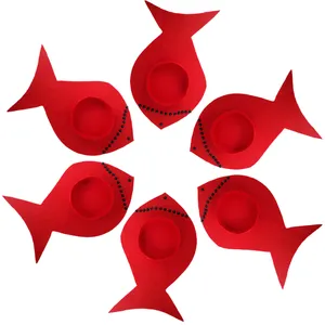 مجموعه ظروف هفت سین 6 پارچه طرح ماهی کد 6671