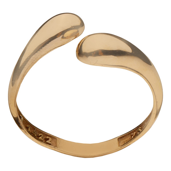 انگشتر طلا 18 عیار زنانه رستا گالری مدل H95