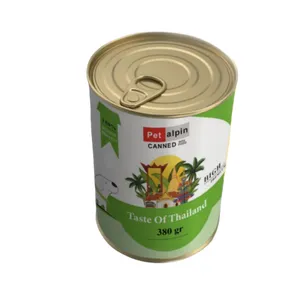 کنسرو سگ و گربه پتالپین مدل نوستالژی طعم تایلند وزن 380 گرم