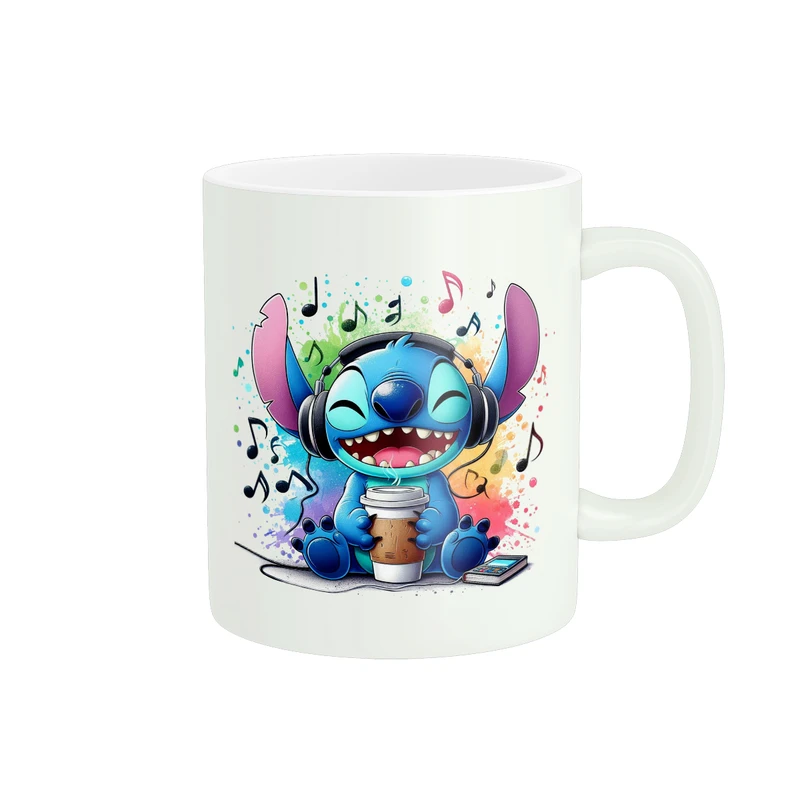 ماگ پادآفرین مدل کارتون استیچ و لیلو Stitch کد PM3858