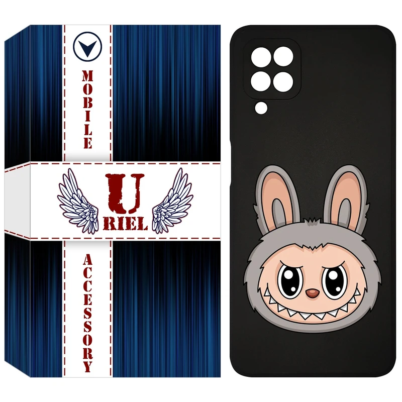 کاور یوریل قاب مدل KSH کد 114 طرح عروسک لبوبو مناسب برای گوشی موبایل سامسونگ Galaxy A22 4G / M32 4G / M22 4G