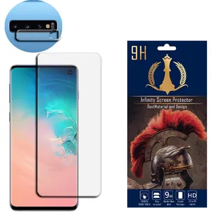   محافظ لنز دوربین اینفینیتی مدل PRO MAX مناسب برای گوشی موبایل سامسونگ Galaxy S10 به همراه محافظ صفحه نمایش