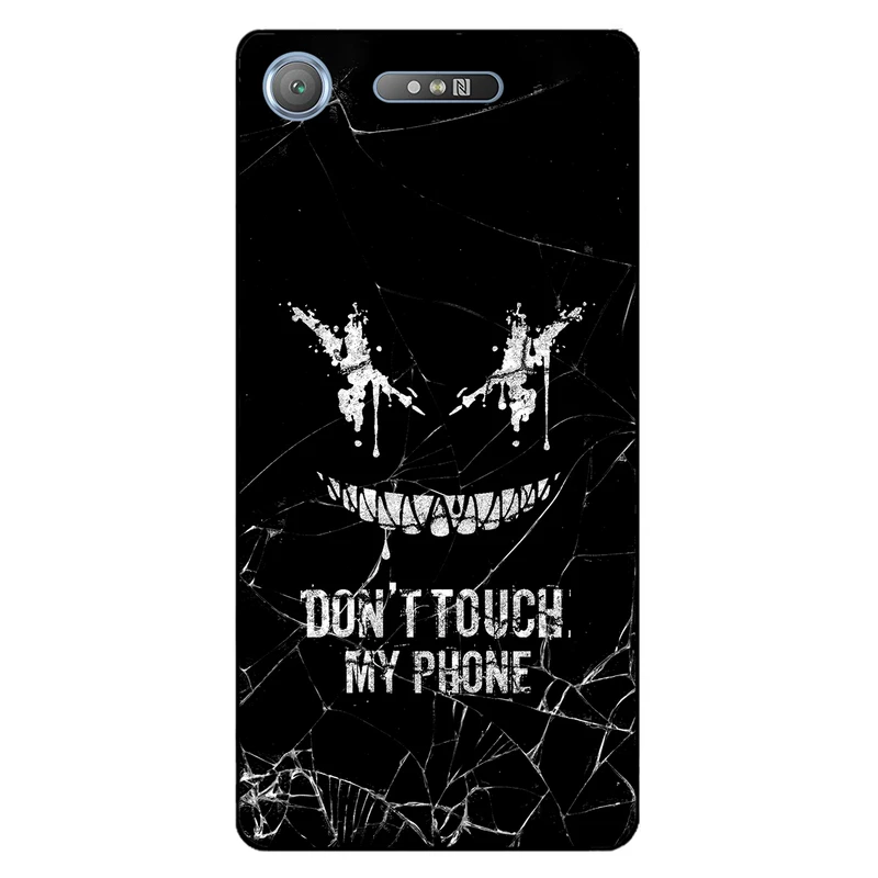 کاور مگافون طرح دست نزن مدل 1884 مناسب برای گوشی موبایل سونی Xperia XZ1 