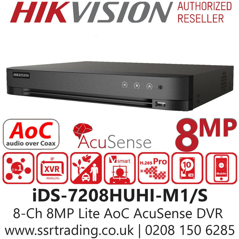 ضبط کننده ویدیویی هایک ویژن مدل iDS-7208HUHI-M1/S
